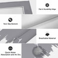 thumbnail image 6 of Abstract Grey Outdoor Rug for Patio/Deck/Porch, Non-Slip Large Area Rug 3 x 5 Ft, Modern Minimalist Graffiti Artwork Indoor Outdoor Rugs Washable Area Rugs, Reversible Camping Rug Carpet Runner, 6 of 8