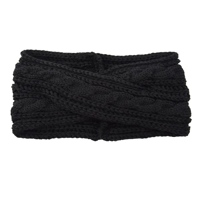 DPTALR Women Keep Warm Knitting Headband Handmade Sport Hairband