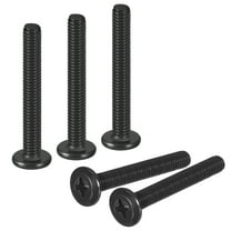 20Pack M4-0.7 x 30mm Flat Round Head Machine Screws, Phillips Drive Fastener