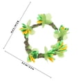 thumbnail image 2 of unbranded 2Ud Porta Servilletas Para Fiesta De Pascua Estilo Granja Con Anillos Decorativos Coloridos, 2 of 6