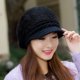 thumbnail image 1 of Gorro de conejo Rex de terciopelo para mujer, gorro de piel de conejo de estilo coreano, gorro de invierno grueso y cálido., 1 of 5
