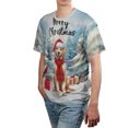 thumbnail image 4 of Merry Christmas Golden Retriever Enjoys Woofmas Winter Xmas Holiday All Over Print 3D Shirt Unisex Merch Goldens Dog Lover Gifts Idea - 02022, 4 of 6