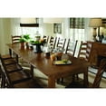 thumbnail image 3 of A-America Toluca Transitional Wood Extendable Dining Table in Rustic Amber, 3 of 6