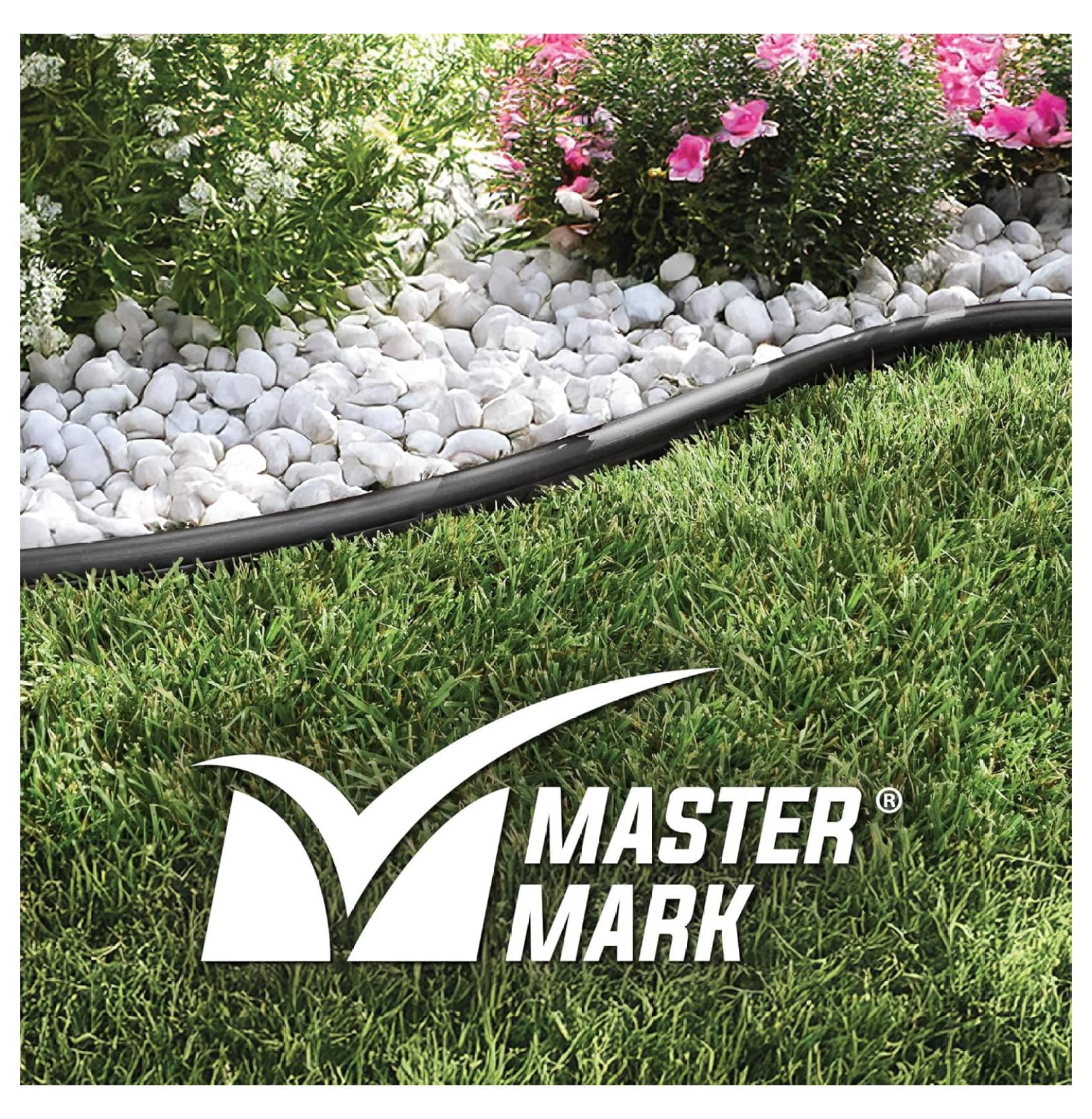 Pro Landscape Edging Kit – 5 Inch x 40 Ft Heavy‑Duty Garden Border with YardPack (20 Spikes & 2 Connectors), Flexible Lawn Edging for Flower Beds, Gardens, Tree Rings and Landscaping