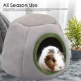 thumbnail image 4 of 1pcs gray pet cotton nest windproof warm comfortable hedgehog sheep nest semi-closed Mongolian bag, 4 of 5