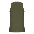 thumbnail image 5 of BiZtdJrK Tank Tops Men Fashion Graphic Tees Casual Round Neck Sleeveless T-Shirt 2025 Summer Going Out Outfits Army Green XXL, 5 of 6