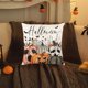 thumbnail image 3 of Funda De Cojín De Calabaza De Otoño Para Halloween De 45 X 45 Cm, Decoración Decorativa Para Sofá, Decoración De Granja Para Halloween, Para El Hogar A, 3 of 6