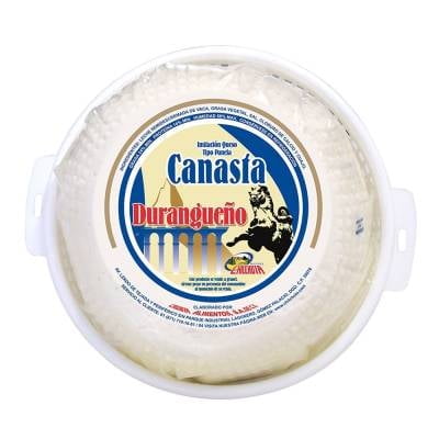 Imitación queso tipo panela Chilchota canasta durangueño por kg