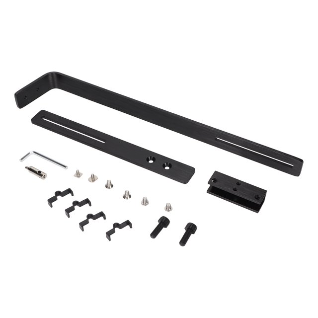 Aquarium Light Support Stands, Fish Tank Light Holder Adjustable Multifunction Corrosion Protection For Aquarium Black