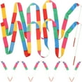 thumbnail image 1 of HEATSHAKING 10Pcs Ribbon Streamers For Kids Bright Colors For Gymnastics Training And Decoration, 1 of 6