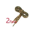 thumbnail image 3 of INSPIRE CHIC 2 Pairs Flat Shoe Laces Leopard Pattern Special Shoestrings for Sneakers Casual Shoes Yellow, 3 of 6