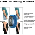 thumbnail image 6 of Wristband, Ultrasonic Bracelets, Titanium Wristband, Ultrasonic Fat Blasting and Detoxing Wristband Pink+White, 6 of 17