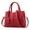 Wine, variant on Handbag For Women, Women's Satchel Handbags Ladies Purse Shoulder Bags Tote Leather Bag Purse For Women Leather Tote Bag Purse, Satchel Shoulder Top Handle Bags With Zipper Black Purses For Women