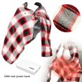 thumbnail image 1 of BotaniNest Multifunctional Blanket Heated Shawl USB Heated Shawl Warm Blanket Heated Mat Plus + 5000mAh Power Bank, 1 of 6