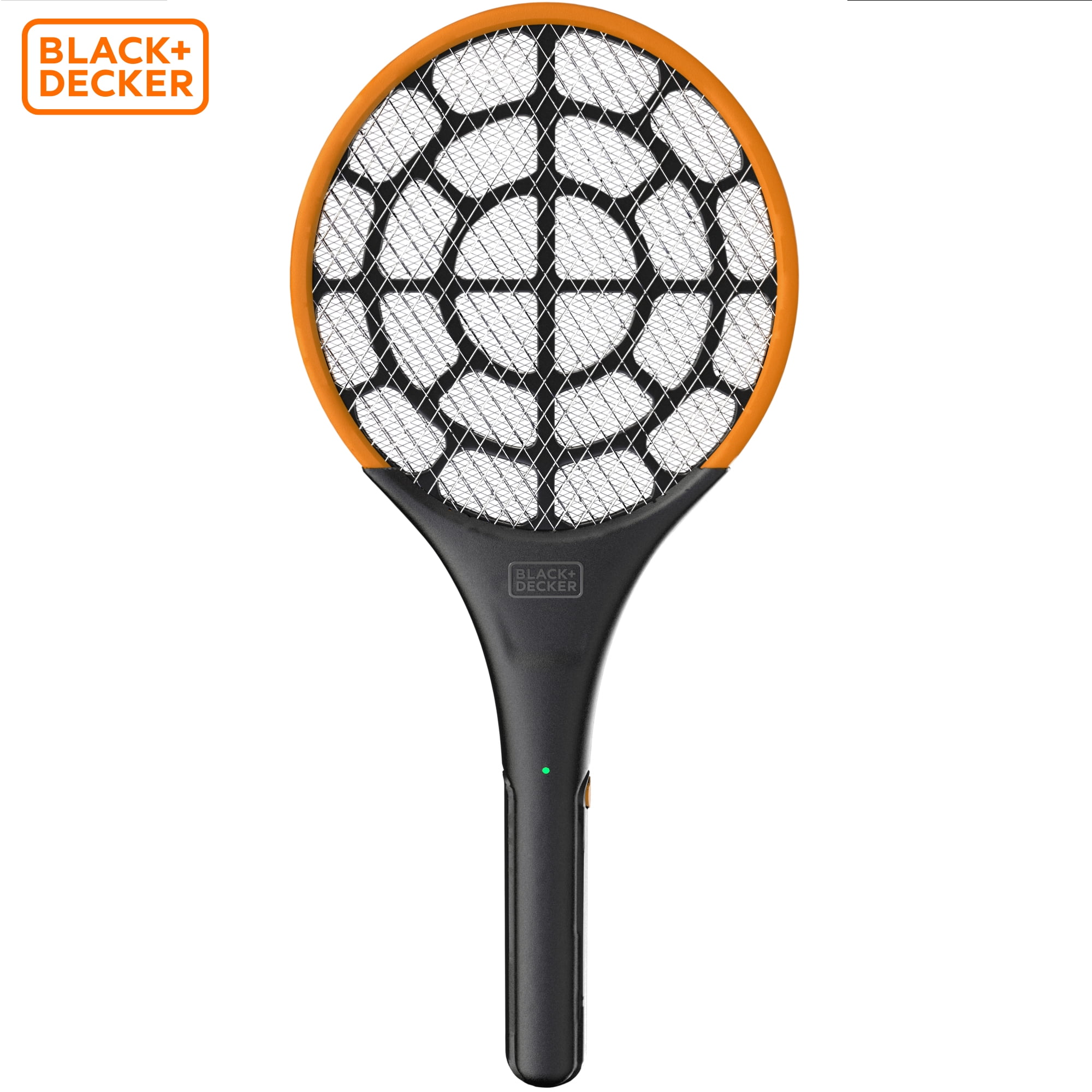  BLACK+DECKER Bug Zapper Fly Swatter Electric - Fly Zapper & Bug  Zapper Indoor & Outdoor- Heavy Duty w/Counter for Flies, Mosquitoes, Gnats  & Other Small to Large Flying Pests 