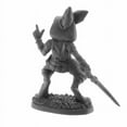 thumbnail image 3 of Reaper Rask Male Harefolk Miniature Figure 25mm Heroic Scale Bones USA Miniatures, 3 of 3