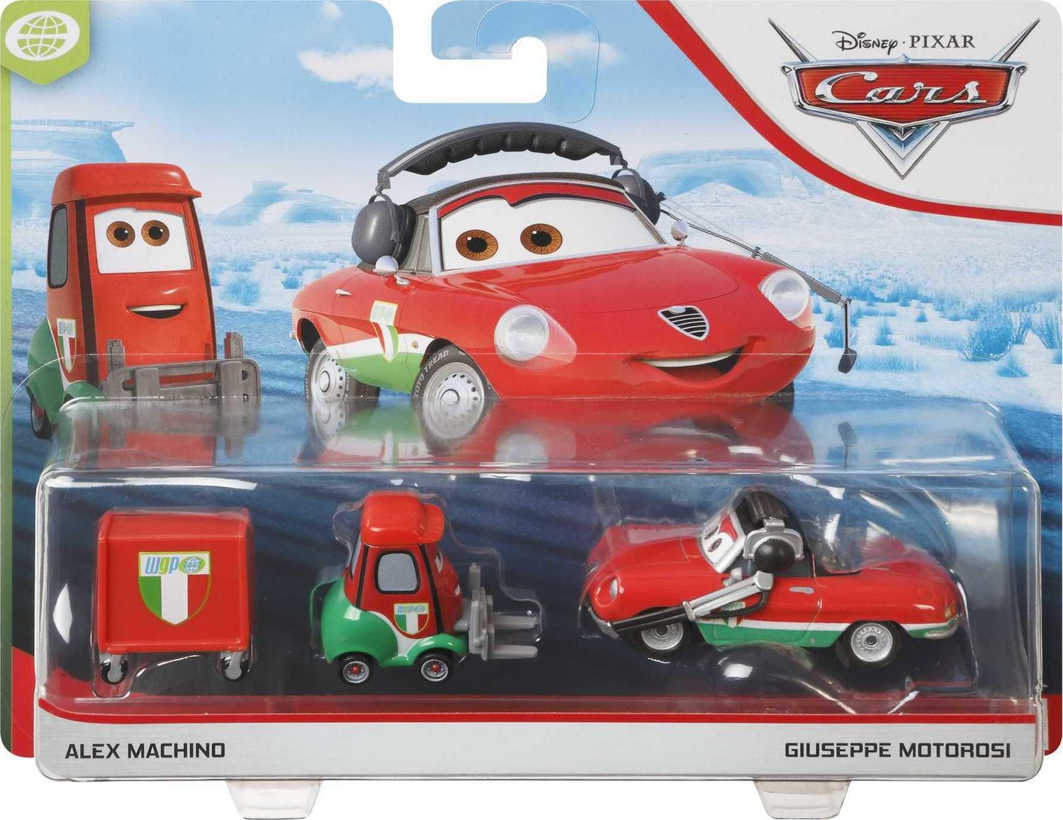 Disney/Pixar Cars Giuseppe Motorosi and Alex Machino
