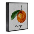 thumbnail image 3 of Stupell Industries French Country Vintage Orange with Leaf Black Framed Giclee Art, 12 x 12, by Regina Moore, 3 of 8