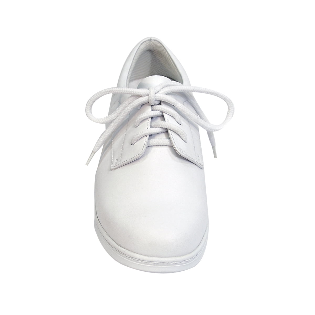 24 HOUR COMFORT Lia Wide Width Professional Sleek Shoe WHITE 5