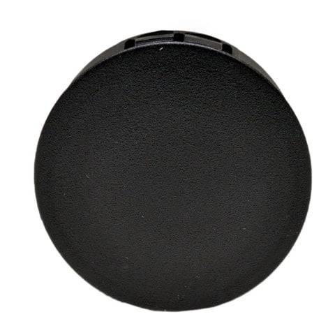 Boat Blank Gauge Filler | Cap 2 Inch Black Plastic
