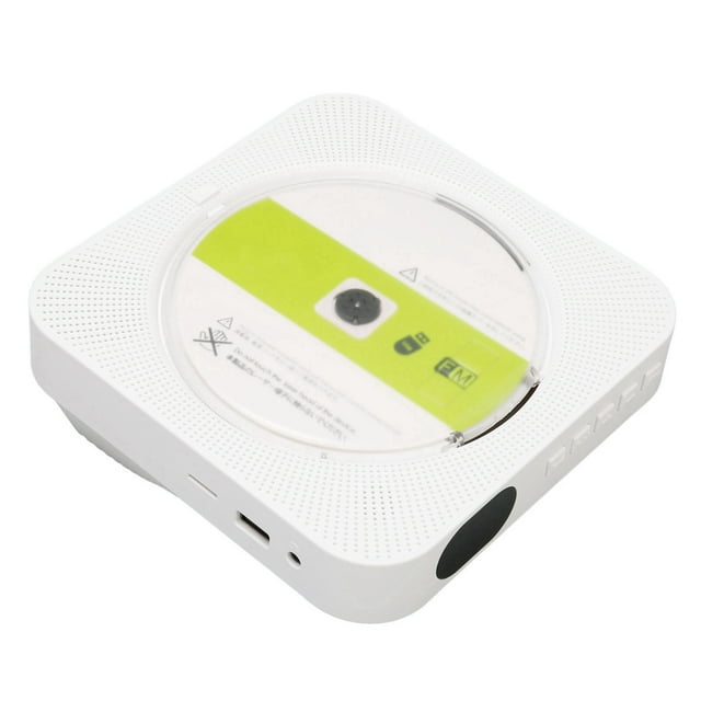 Lecteur CD, USB BT 5.1 Lecteur CD de Bureau pour Chambre pour Maison