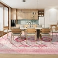 thumbnail image 3 of Ultrug Vintage Rugs Soft Accent Area Rug Boho Carpet for Bedroom Living Room Home Decor,4'x6',Pink, 3 of 7