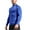 Blue, variant on ZZwxWA Mens Turtleneck Fitness Long Sleeves, Men's Athletic Thermal Long Sleeve Compression Shirts, Workout Gym T-Shirt