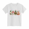 thumbnail image 6 of Xyant Christmas Shirts for Toddler Boys Girls Christmas Tree/Elf Print Cotton Short Sleeve Xmas Tshirts Kids Graphic Tees Top, Size 2-3 Years, 6 of 6