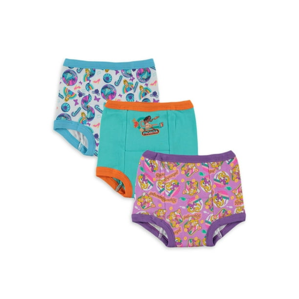 Disney Princess Toddler Girls Training Underwear, 3Pack