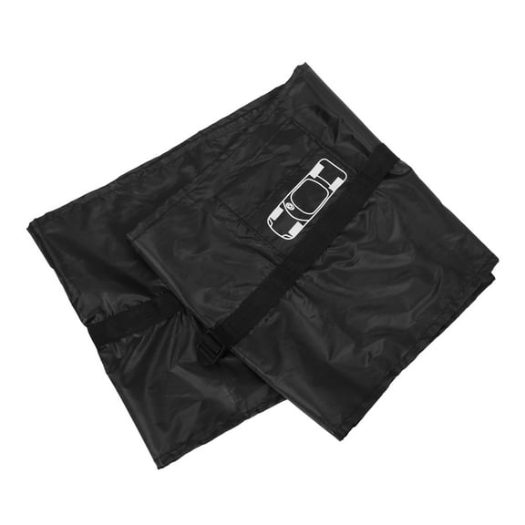 HOMEMAXS Full Freestanding Tire Storage Bag 105.00X46.00X0.20CM Black
