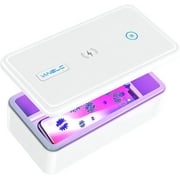 4PCS UV Phone Sanitizer Clean UV Light Sanitizer Fast Germ Sanitizer for Cell Phone Makeup Tools Credit Card Keys Glasses Kills Viruses