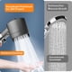 thumbnail image 5 of Cabezal de ducha Ducha de mano con ahorro de agua de alta presión Cabezal de ducha de masaje con 4 modos Soporte Filtro Multifuncional Baño ajustable Cabezal de ducha embellecedor de la piel para, 5 of 6