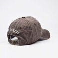 thumbnail image 6 of Womens and Mens USA Flag Embroidery Baseball Cap, Washed Vintage Cotton Unisex Dad Hat, Adjustable Casual American Flag Embroidered Cap for Daily Wear Outdoor Activities and Beach Vacation Coffee, 6 of 7