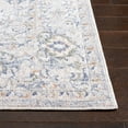 thumbnail image 3 of SAFAVIEH Hunter Iacopo Abstract Polyester Area Rug, Ivory Grey/Dark Grey/Beige, 6'7" x 6'7" Square, 3 of 10