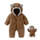 thumbnail image 5 of Traje de oso para bebé, leggings, ropa de lana de invierno para niñas y niños, mono con capucha, traje de nieve, abrigo para niños, 5 of 7