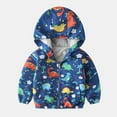 thumbnail image 2 of Fengyings Toddler Girl Boy Spring Fall Windbreaker with Hoods Baby Zipper Hooded Outwear WindproofJacket Lightweight Coat, 2 of 3