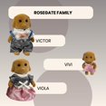 thumbnail image 4 of Figuras coleccionables OLEOCA, set de 3 perros cafés, para niños de 3+, 4 of 7