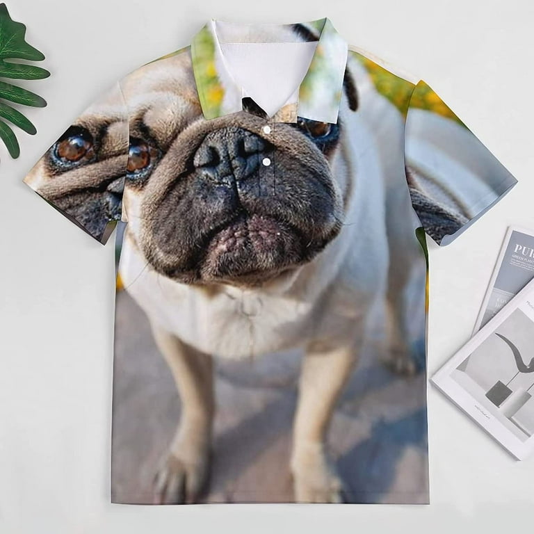 Pug dog t clearance shirt