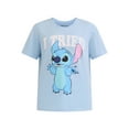 thumbnail image 5 of Lilo and Stitch Women's Graphic Tee with Short Sleeves, Sizes XXS-XXL, 5 of 5