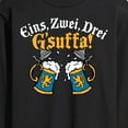 thumbnail image 3 of Instant Message - Eins Zwei Drei Gsuffa Oktoberfest - Men's Long Sleeve T-Shirt, 3 of 6