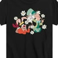 thumbnail image 3 of Disney - Alice In Wonderland - Hatter And Hare Daisy - Toddler & Youth Short Sleeve Graphic T-Shirt, 3 of 5