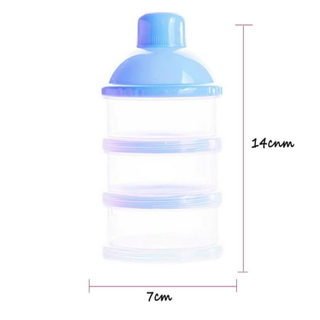 

MPWEGNP Container Dispenser Formula Storage Powder Milk Box Baby 3 Feeding Baby Care Wipe Tub Knit Hats for Kids