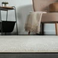 thumbnail image 5 of Abani Nuevo Collection Area Rug Mid Century Modern Bedroom Living Room Decor Floor Rug 2 x 3 Cream, 5 of 10