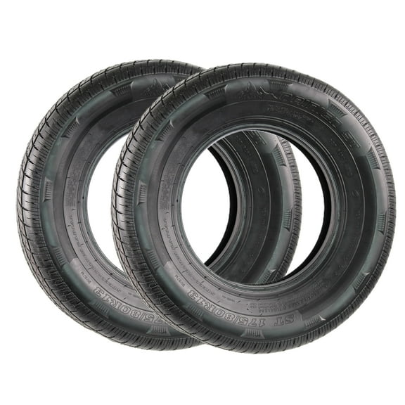 eCustomrim 2-Pack ST175/80R13 Steel Belted Radial Trailer Tire Load Range C 1360#