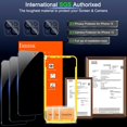thumbnail image 3 of Protector de pantalla de privacidad IMBZBK para iPhone 15 con lente de cámara, 3 of 7
