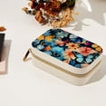 thumbnail image 7 of Butterfly Velvet Portable Earring Organizer Box with Removable Compartment - Ideal Travel Organizer and Jewelry Box Gift, 7 of 7