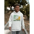 thumbnail image 2 of Sagittarius Archer Emoji - Retro Zodiac Graphic Youth's Hoodie, 2 of 4