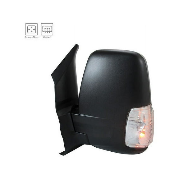 Left Driver Side Mirror - Compatible with 2020 - 2022 Ford Transit-250 2021