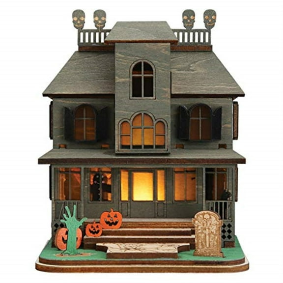Ginger Cottages Haunted Mansion Ornaments for Christmas Tree