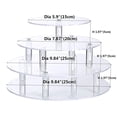 thumbnail image 5 of ZPAQI Reusable Lollipop Display Holder Acrylic Transparent Shelf for Party Birthday, 5 of 10